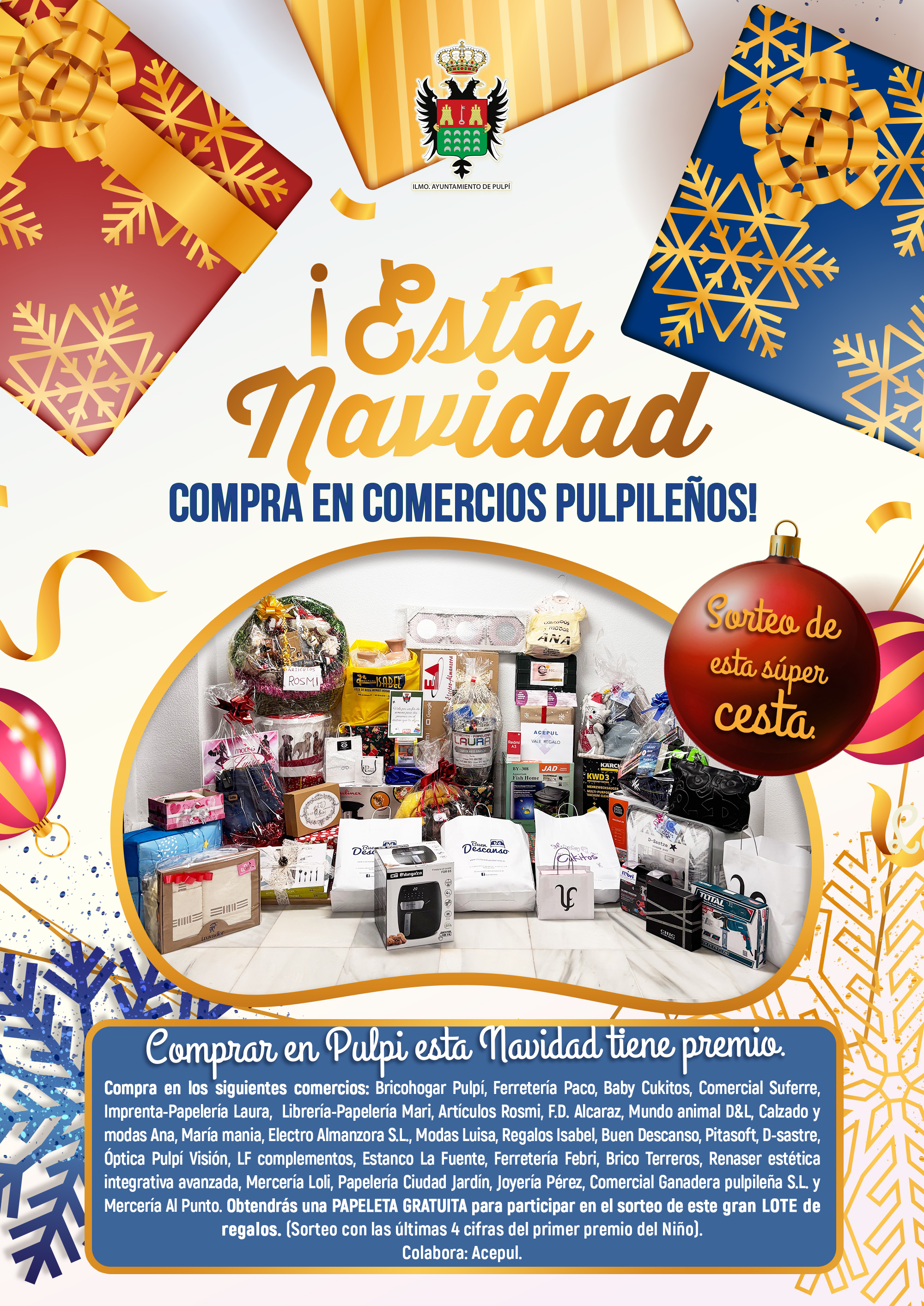 ¡Esta Navidad compra en Comercios Pulpileños!